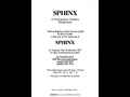 click to show details of Sphinx: A Photographic Herstory