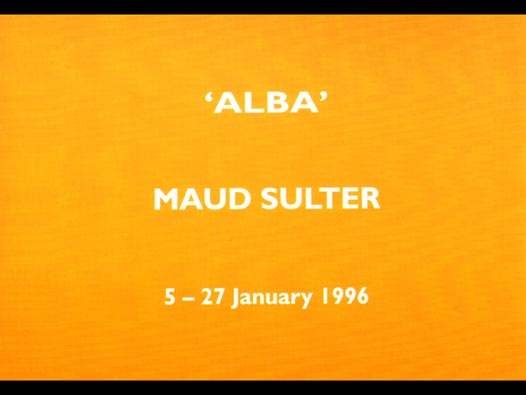 image of Alba | Maud Sulter