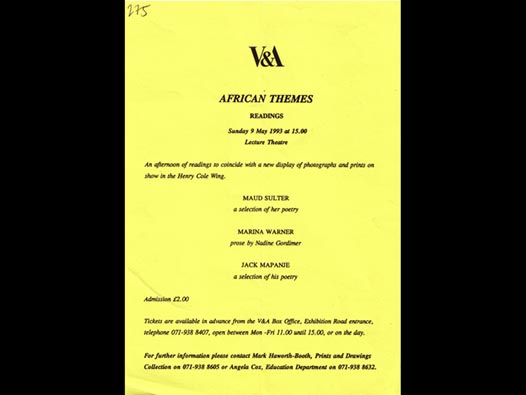 image of African Themes | Readings