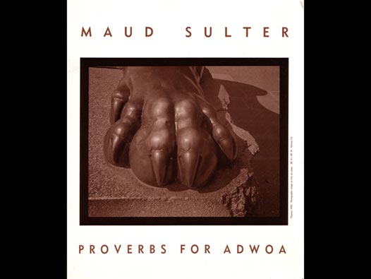 image of Maud Sulter | Proverbs for Adwoa invitation