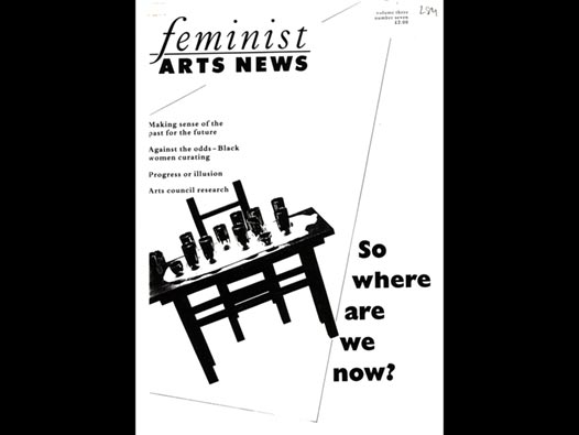 image of Feminist Arts News
