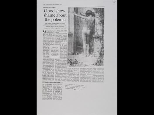 image of Good show, shame about the polemic