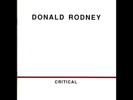 image of Donald Rodney | Critical