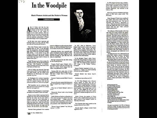 image of In the Woodpile