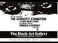 click to show details of The Atrocity Exhibition - private view card