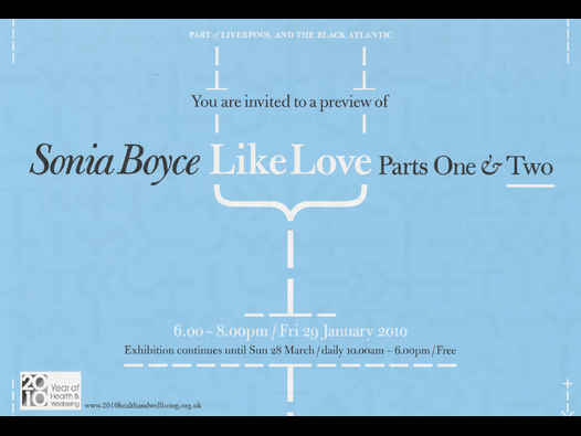 image of Sonia Boyce | Like Love: Parts One & Two