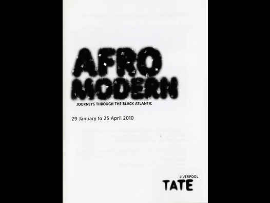 image of Afro Modern: Journeys Through the Black Atlantic gallery guide