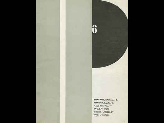 image of Six Indian Painters catalogue